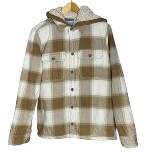 Hollister men’s flannel plaid jacket size s